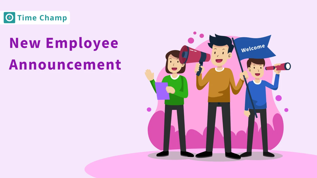 new employee announcement sample template