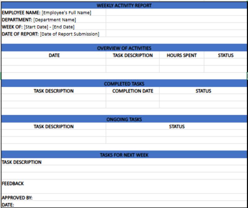 Employee Activity Reports: How To Write And Analyze