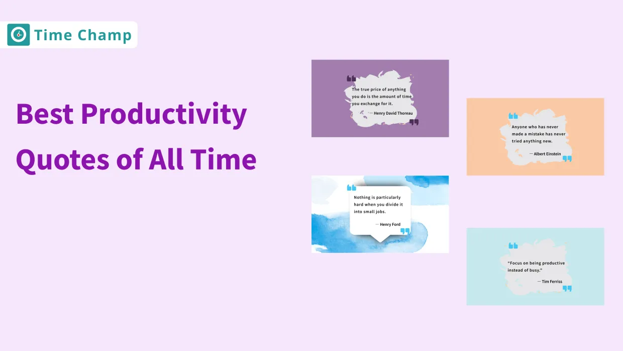 best productivity quotes of all time