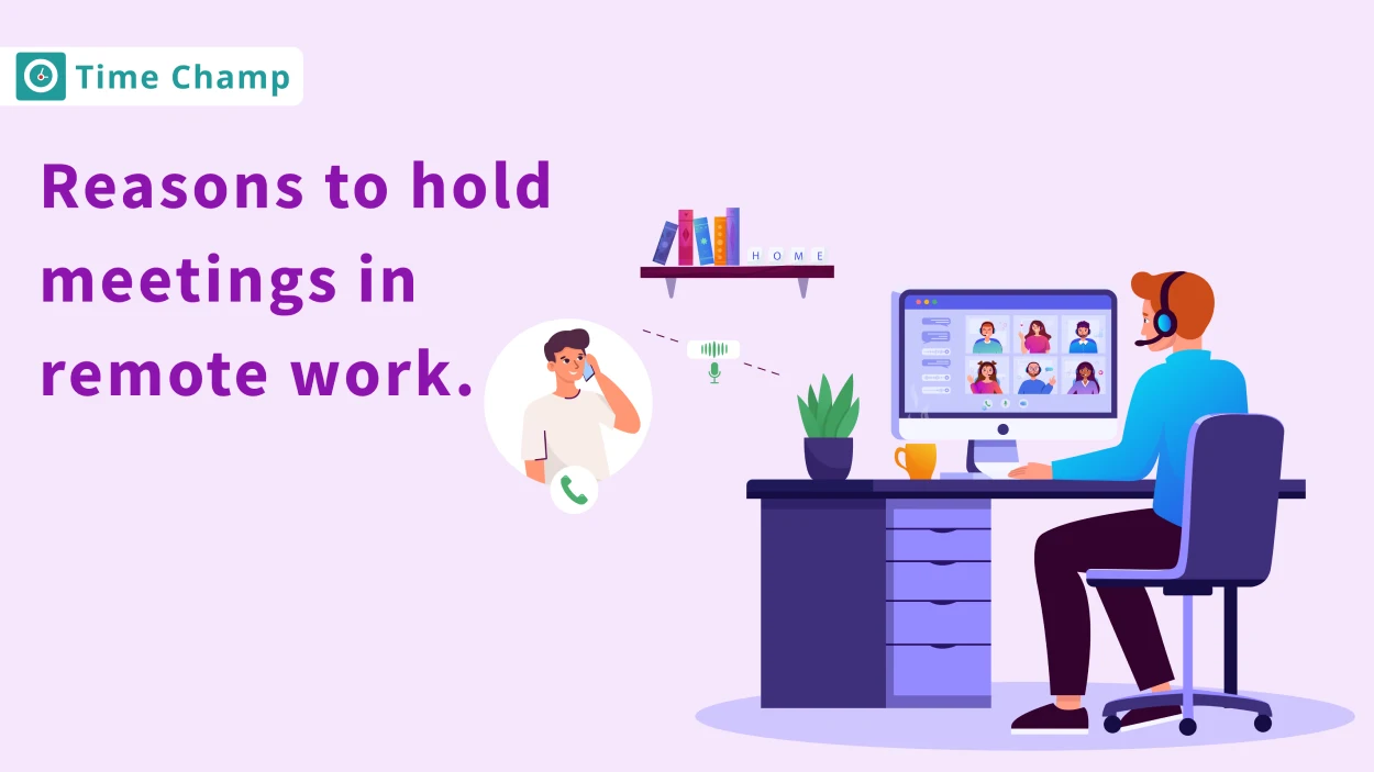 Feature Image of Reasons to hold meetings in remote work.