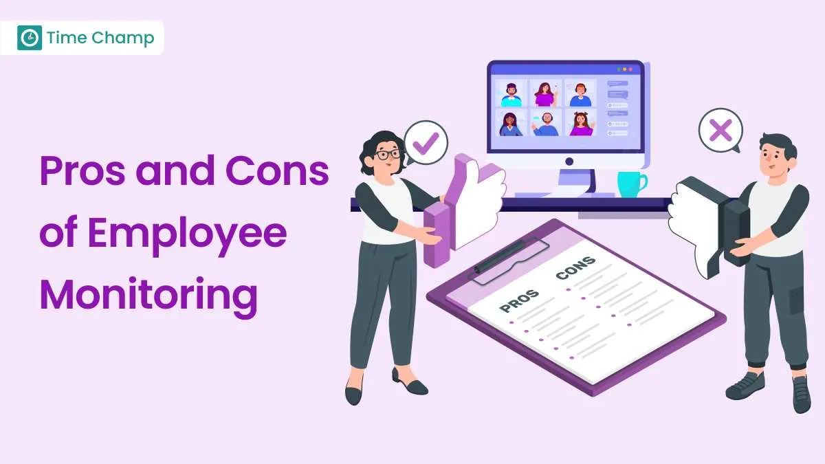 pros and cons of employee monitoring