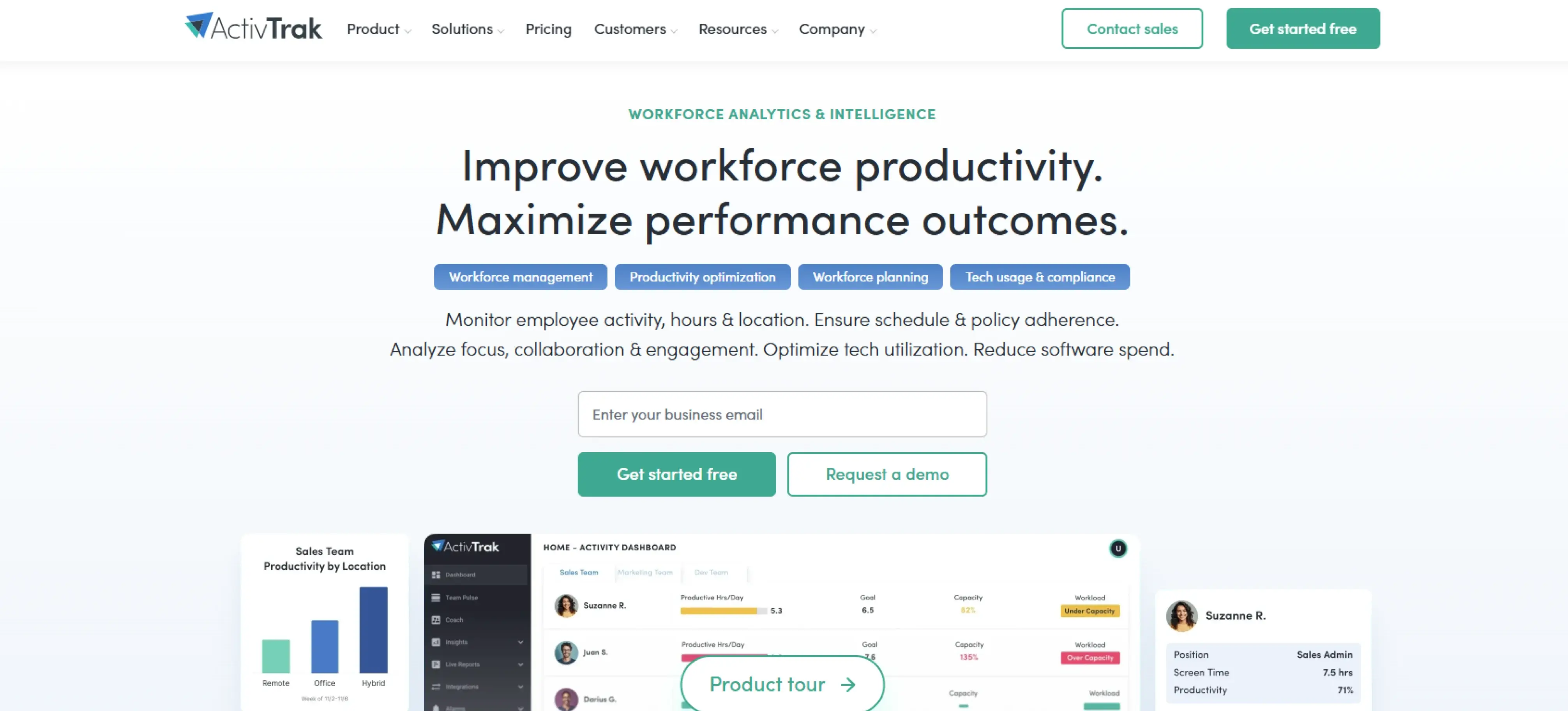 activtrak dashboard